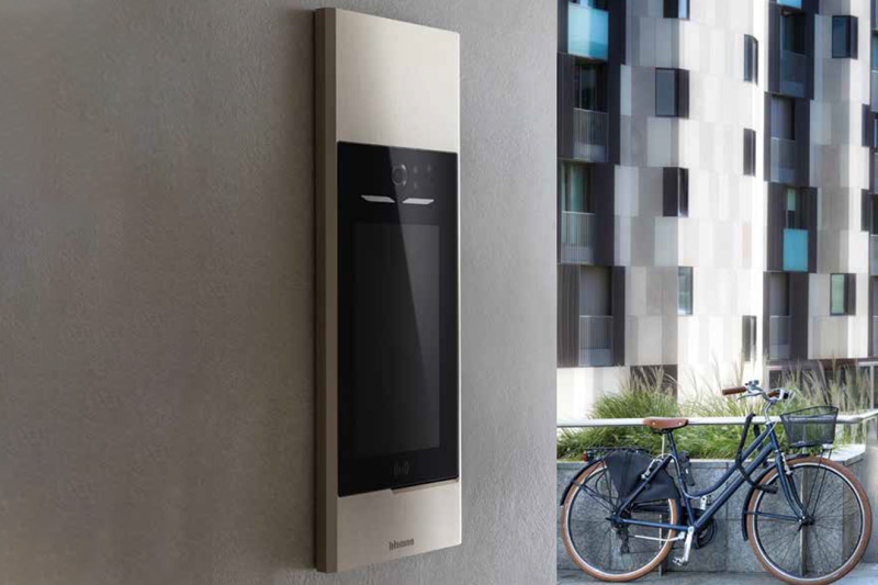 smart screen in modern meeting room